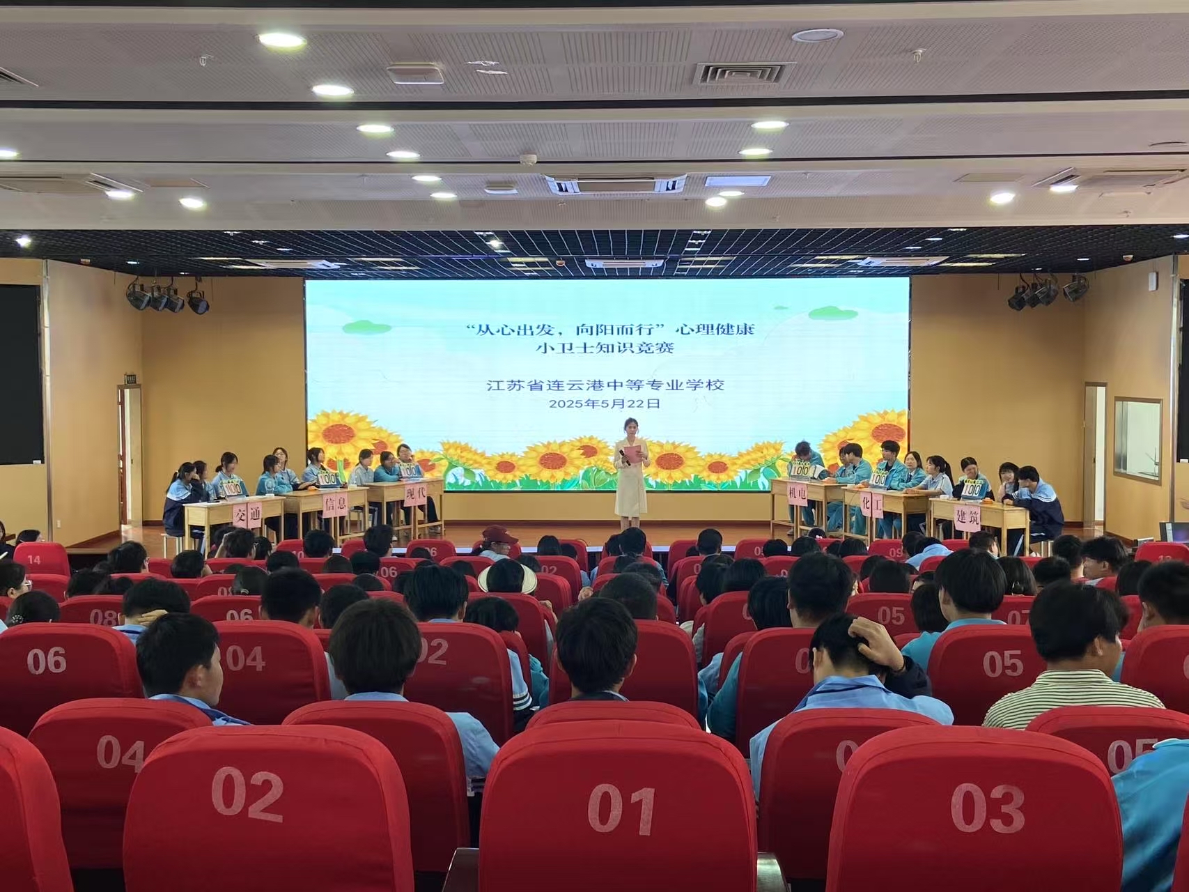 “從心出發(fā)，向陽(yáng)而行”—江蘇省連云港中等專業(yè)學(xué)校舉辦心理健康小衛(wèi)士知識(shí)競(jìng)賽